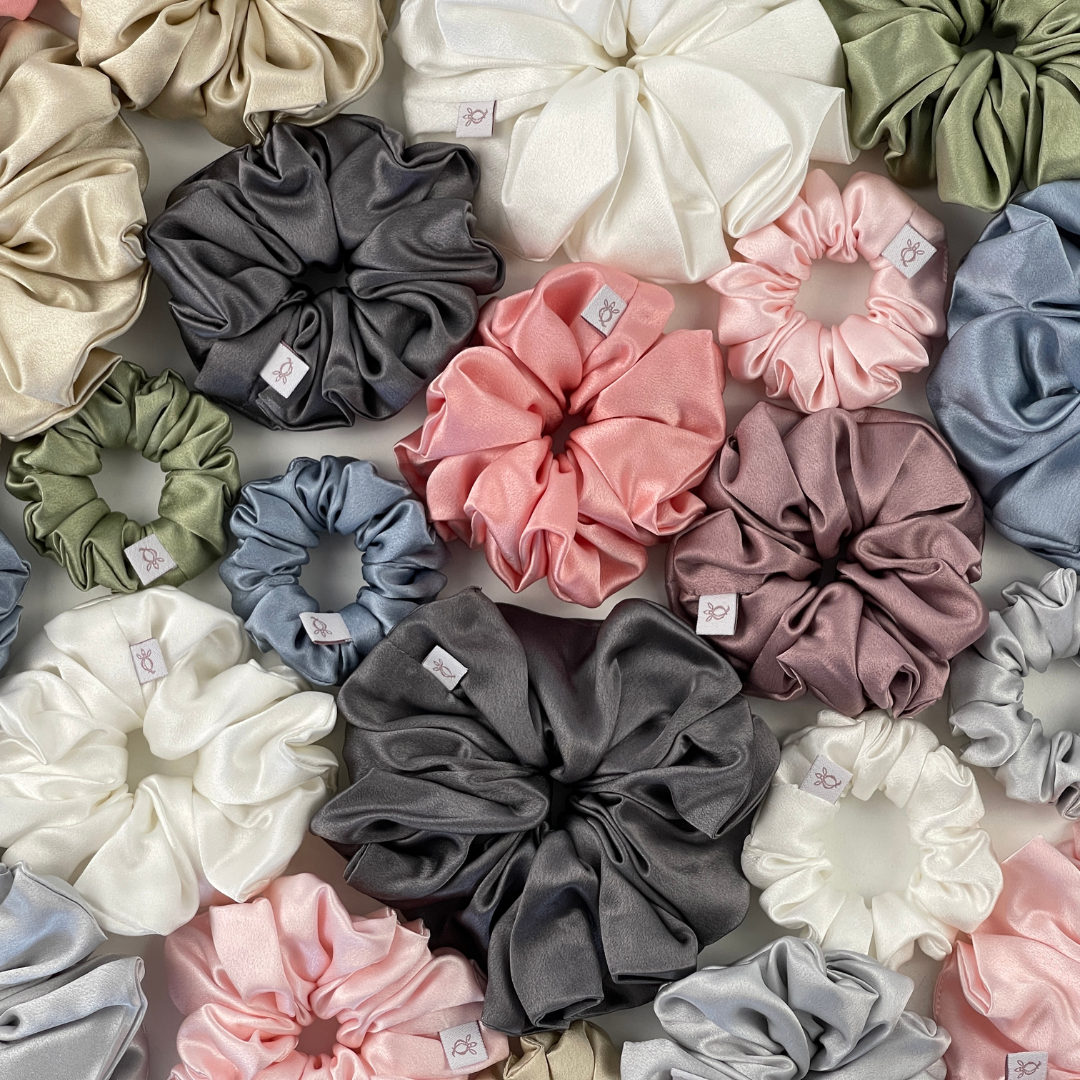 Hodvábne gumičky do vlasov