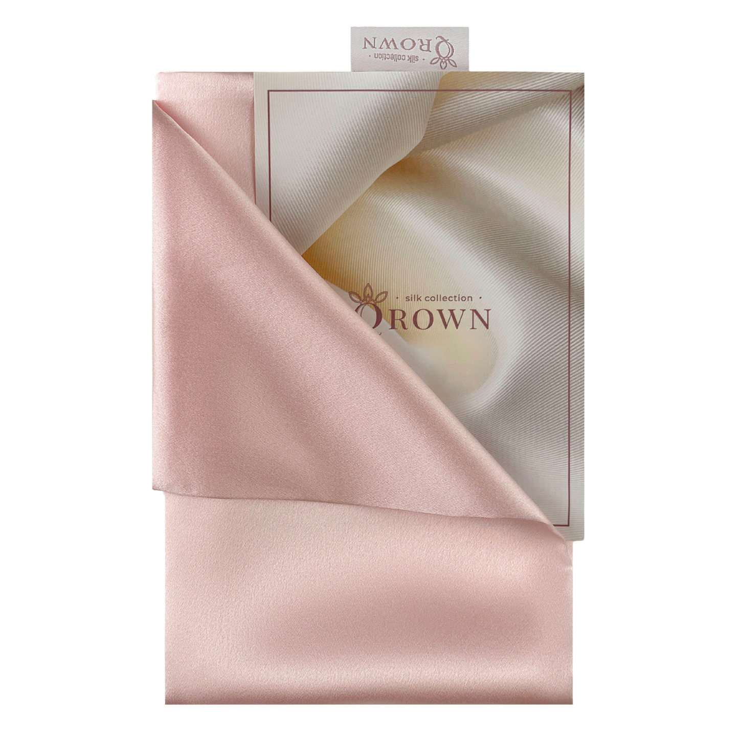 Qrown® Hodvábna obliečka na vankúš 40x40 cm – 22 momme morušový hodváb