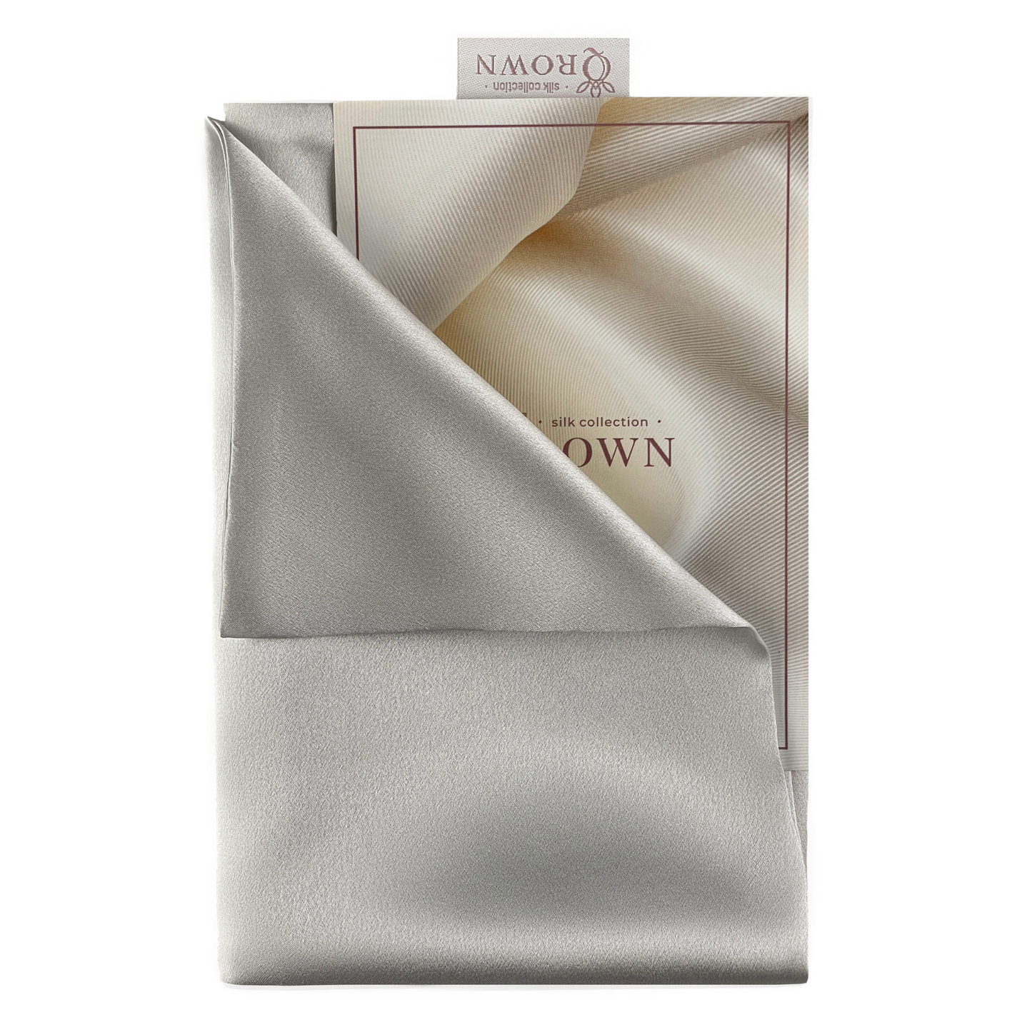 Qrown® Hodvábna obliečka na vankúš 40x40 cm – 22 momme morušový hodváb