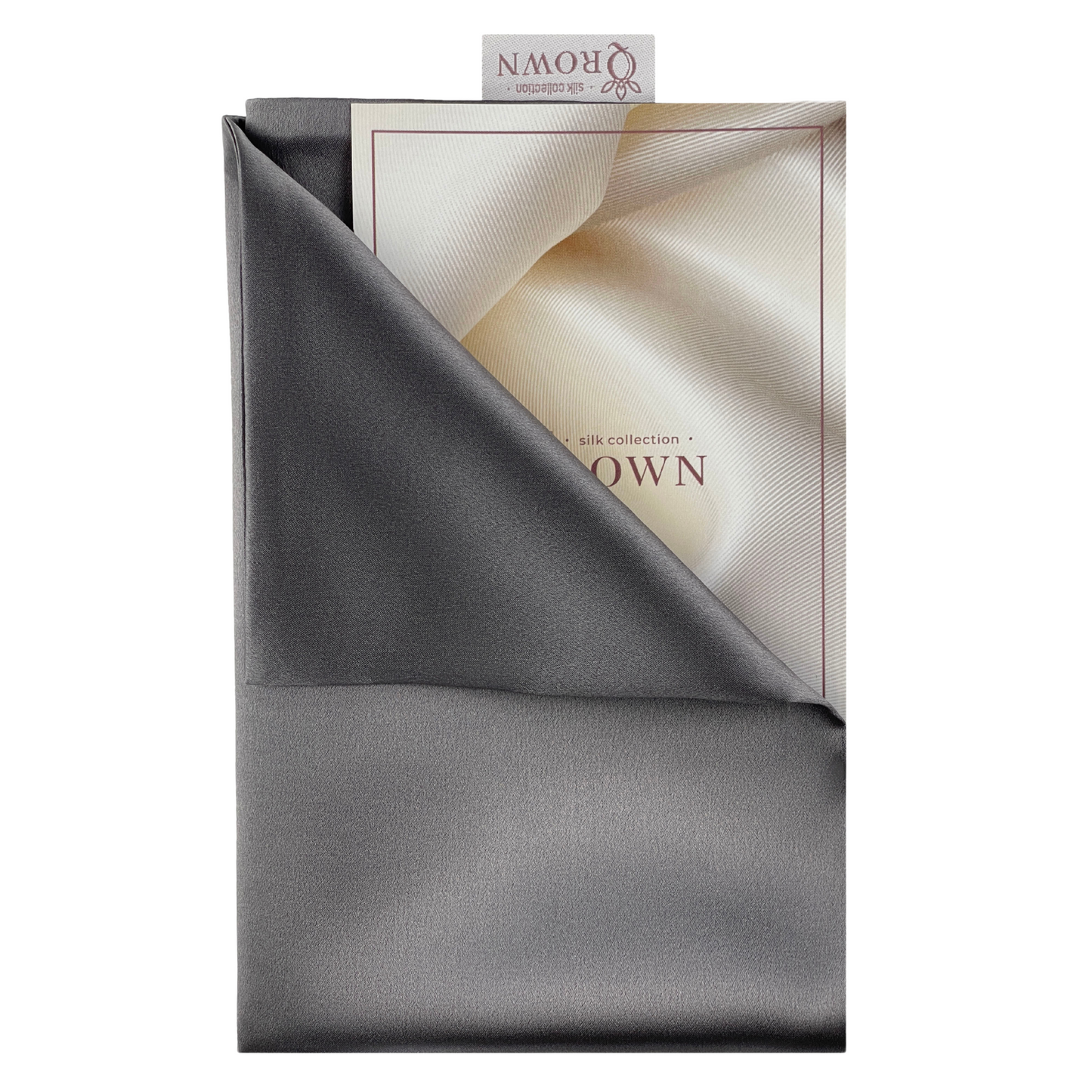 Qrown® Hodvábna obliečka na vankúš 40x40 cm – 22 momme morušový hodváb