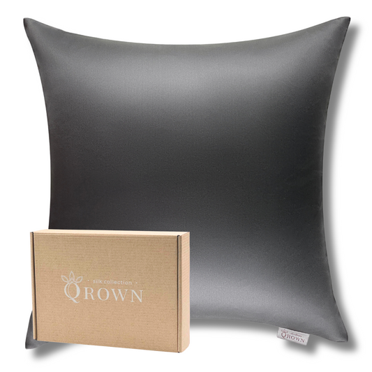 Qrown® Hodvábna obliečka na vankúš 40x40 cm – 22 momme morušový hodváb