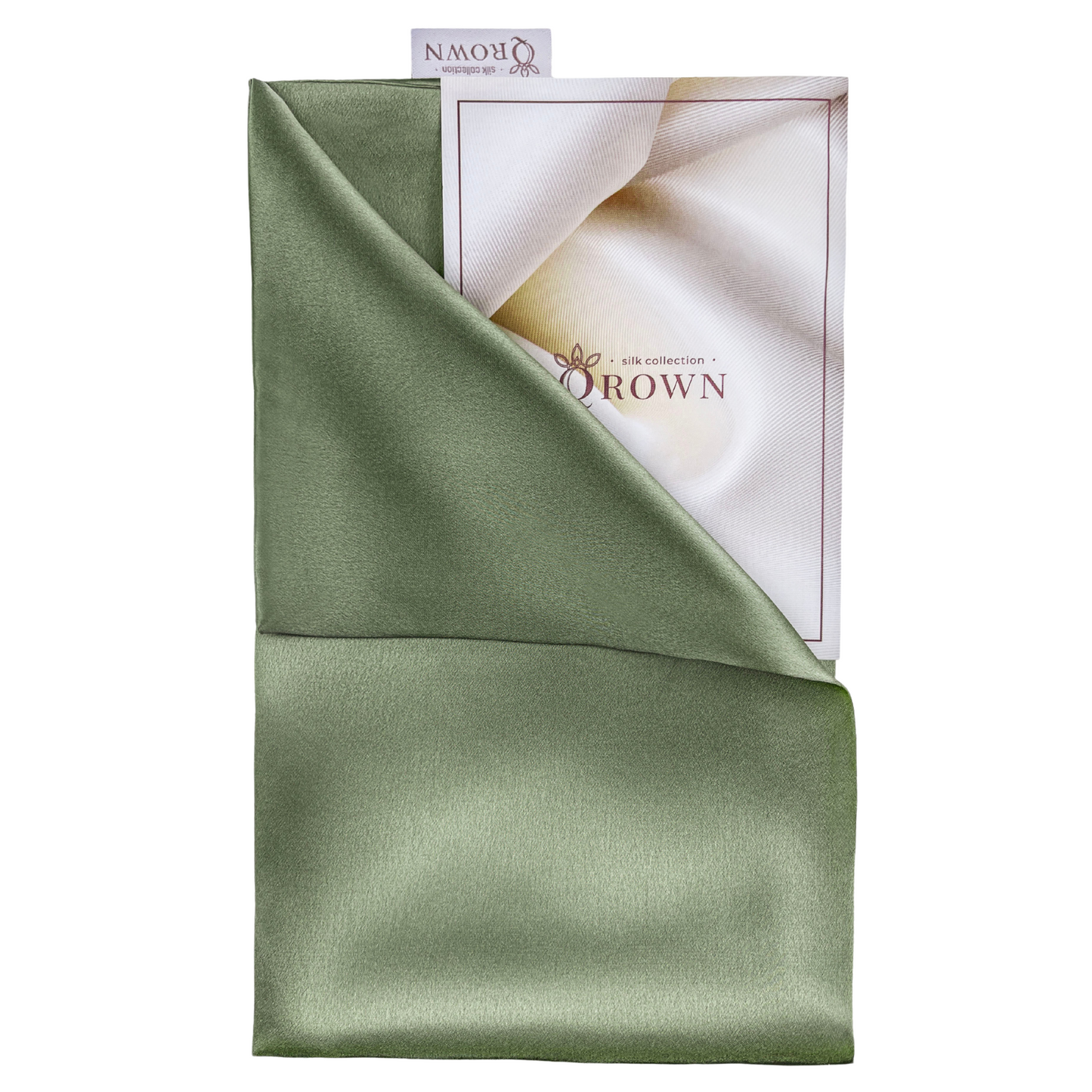 Qrown® Hodvábna obliečka na vankúš 40x40 cm – 22 momme morušový hodváb
