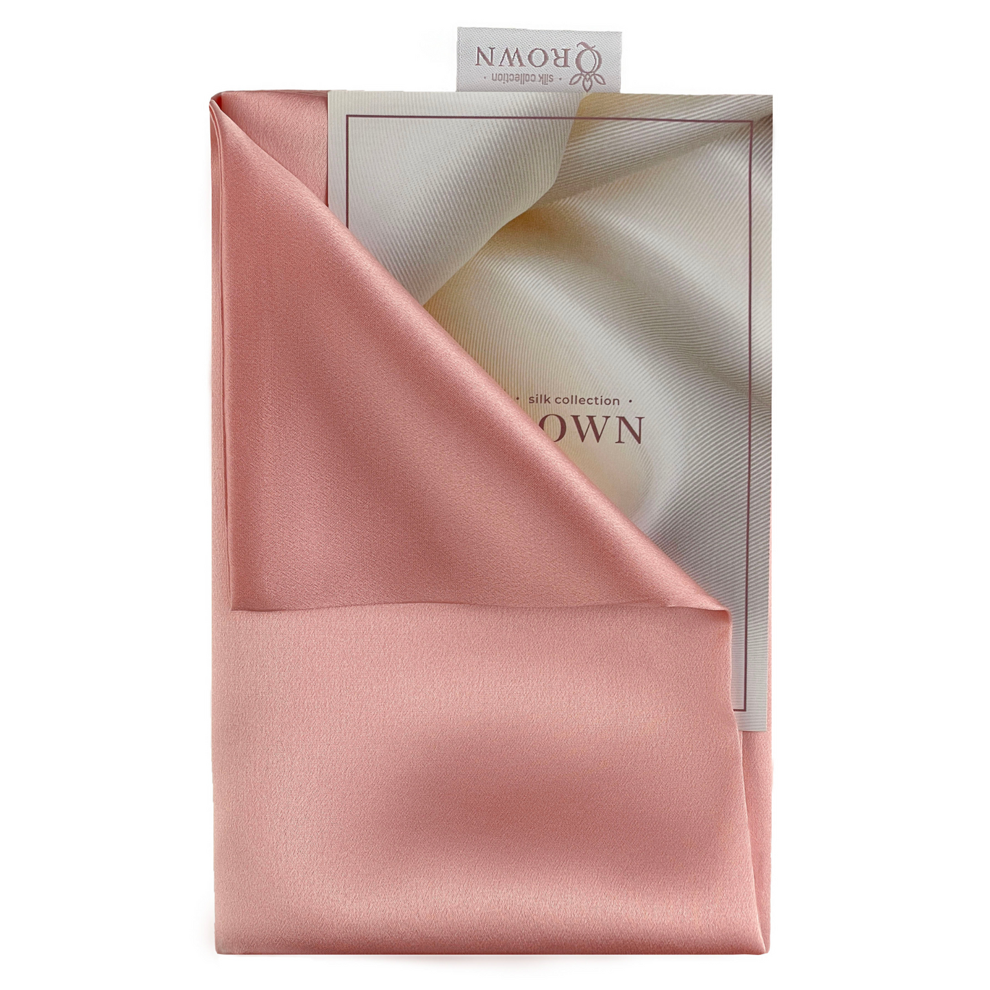 Qrown® Hodvábna obliečka na vankúš 40x40 cm – 22 momme morušový hodváb