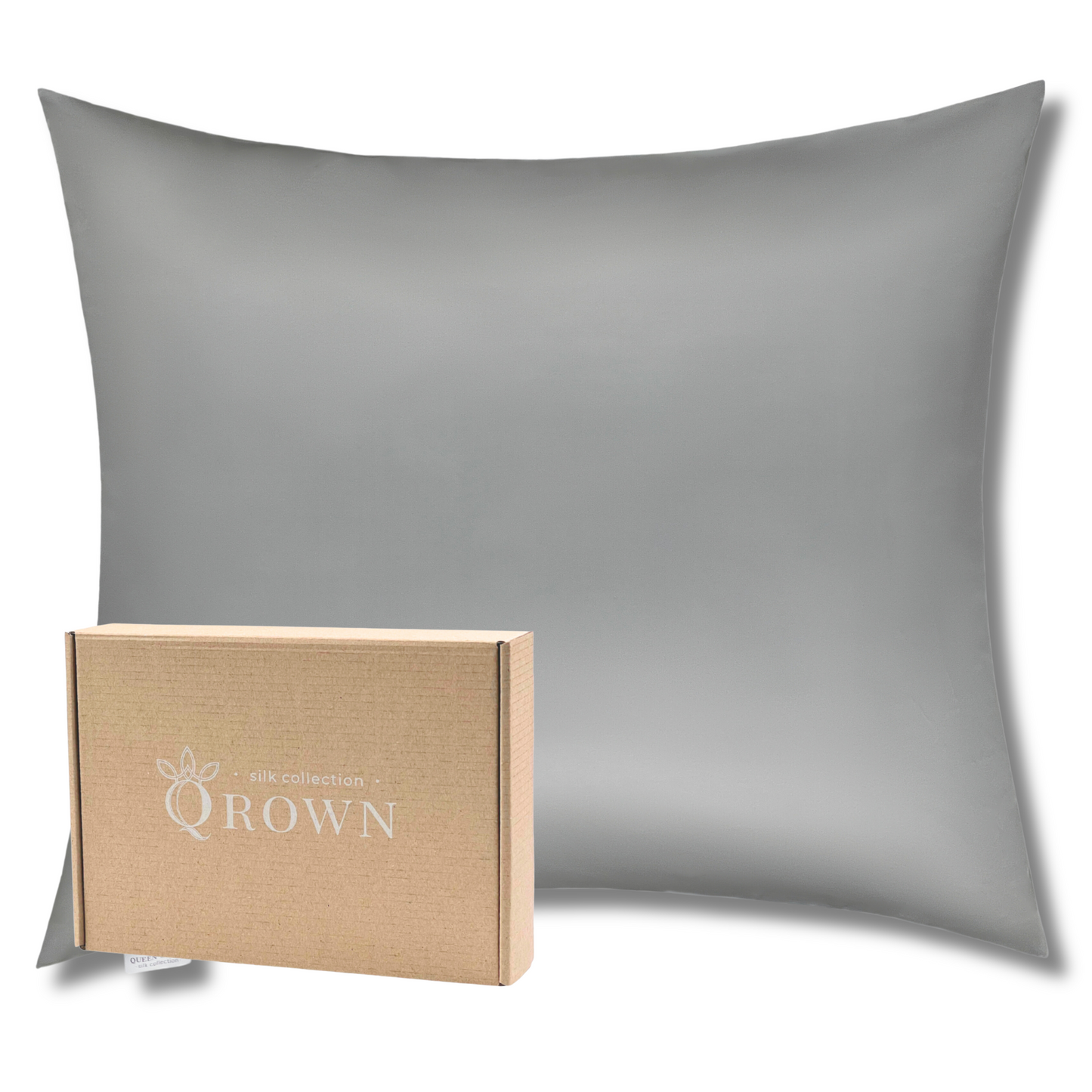 Qrown® Hodvábna obliečka na vankúš 40x60 cm – 22 momme morušový hodváb