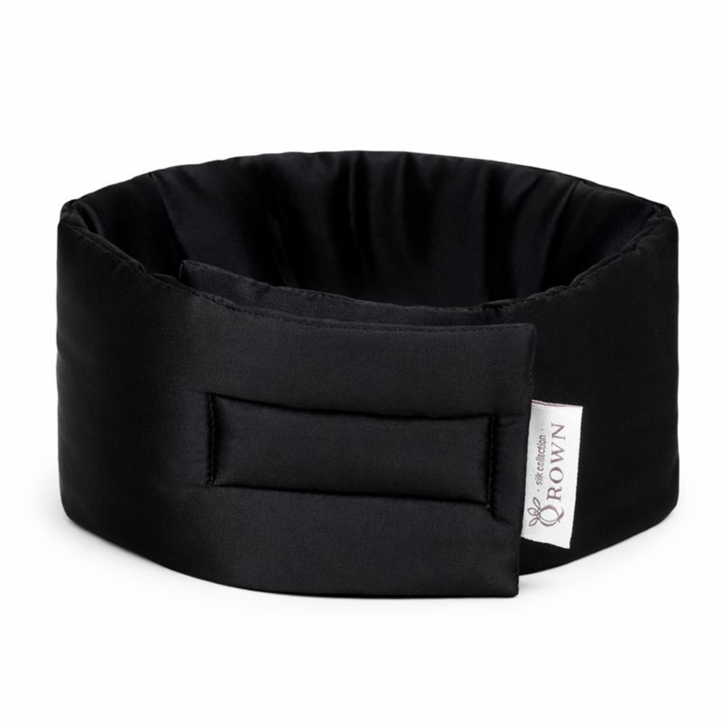 Hodvábna maska na spanie Qrown® Premium