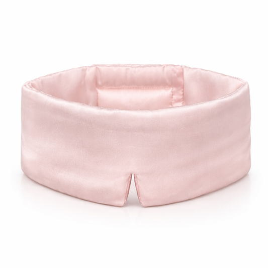 Hodvábna maska na spanie Qrown® Premium