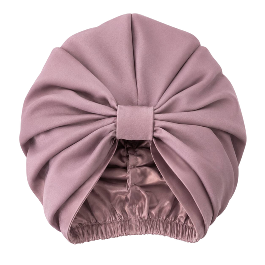Qrown® hodvábny turban z morušového hodvábu 22 momme – rôzne farby