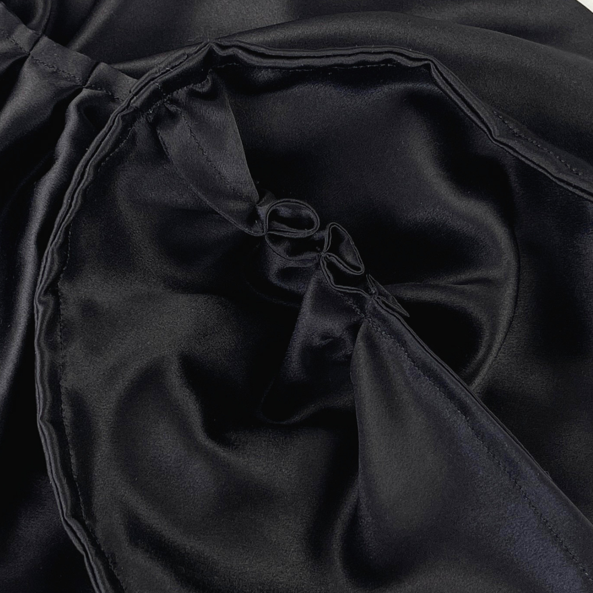 Qrown® hodvábny turban z morušového hodvábu 22 momme – rôzne farby