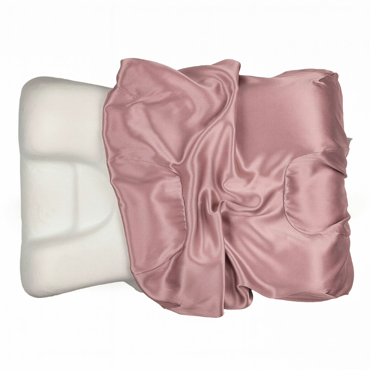 Hodvábna obliečka Qrown® Premium na vankúš proti vráskam