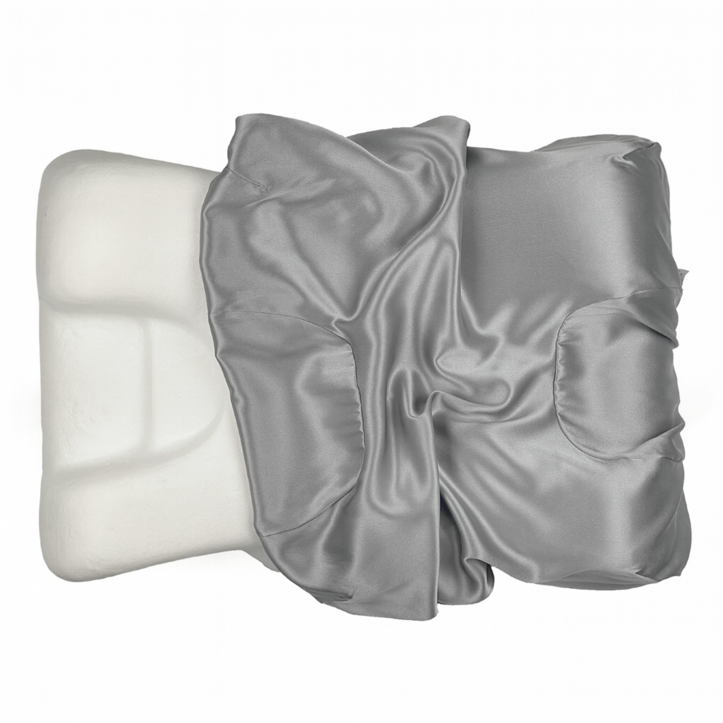 Hodvábna obliečka Qrown® Premium na vankúš proti vráskam